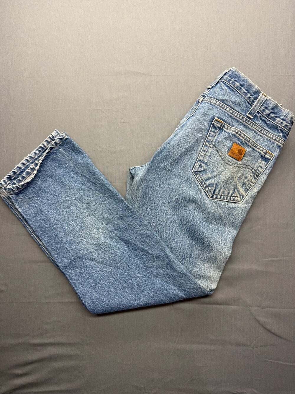 Carhartt Relaxed Fit Denim Jeans Blue Wash